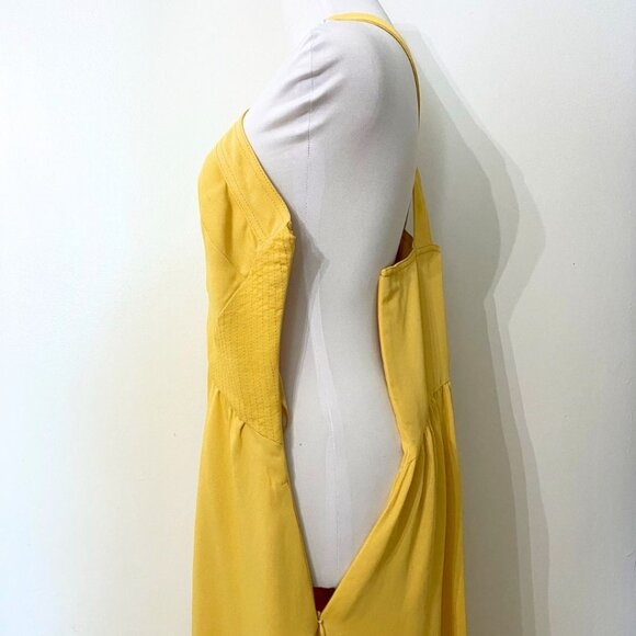Reiss Yellow Midi Dress - Picture 6 of 11